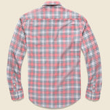 Ventura Shirt - Sierra Rose Cream - Faherty - STAG Provisions - Tops - L/S Woven - Plaid