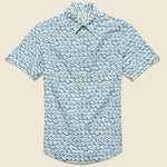 Coast Shirt - Wave Print - Faherty - STAG Provisions - Tops - S/S Woven - Other Pattern