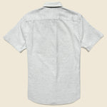 Oxford Ventura Shirt - Light Grey Heather - Faherty - STAG Provisions - Tops - S/S Woven - Solid