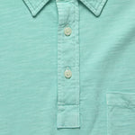 Garment Dyed Polo Shirt - Water Blue - Faherty - STAG Provisions - Tops - S/S Knit