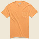 Garment Dye Pocket Tee - Vintage Apricot - Faherty - STAG Provisions - Tops - S/S Tee