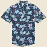 Rayon Hawaiian Shirt - Midnight Palm - Faherty - STAG Provisions - Tops - S/S Woven - Floral
