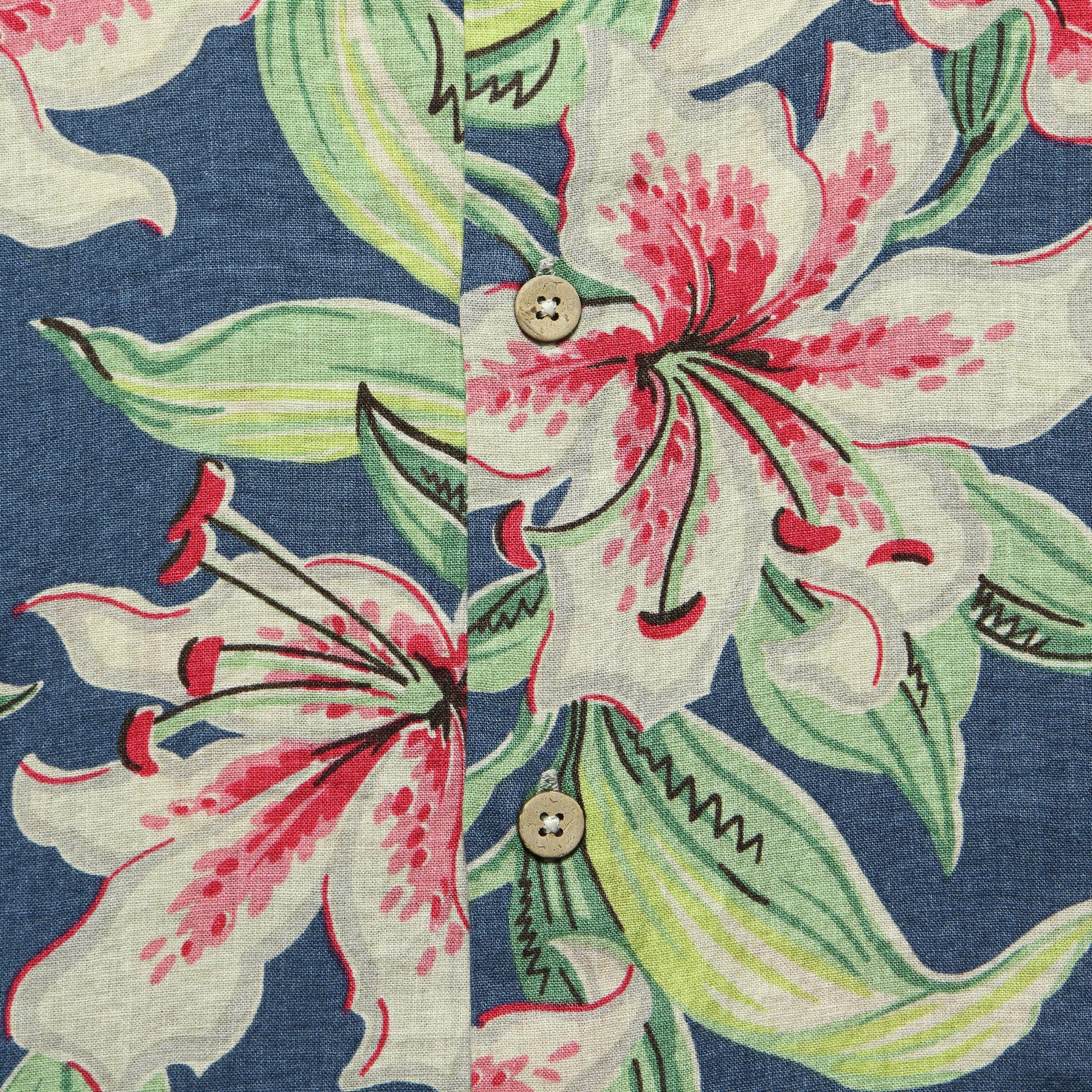 Tropical Atoll Shirt - Hibiscus Hawaiian - Faherty - STAG Provisions - Tops - S/S Woven - Floral