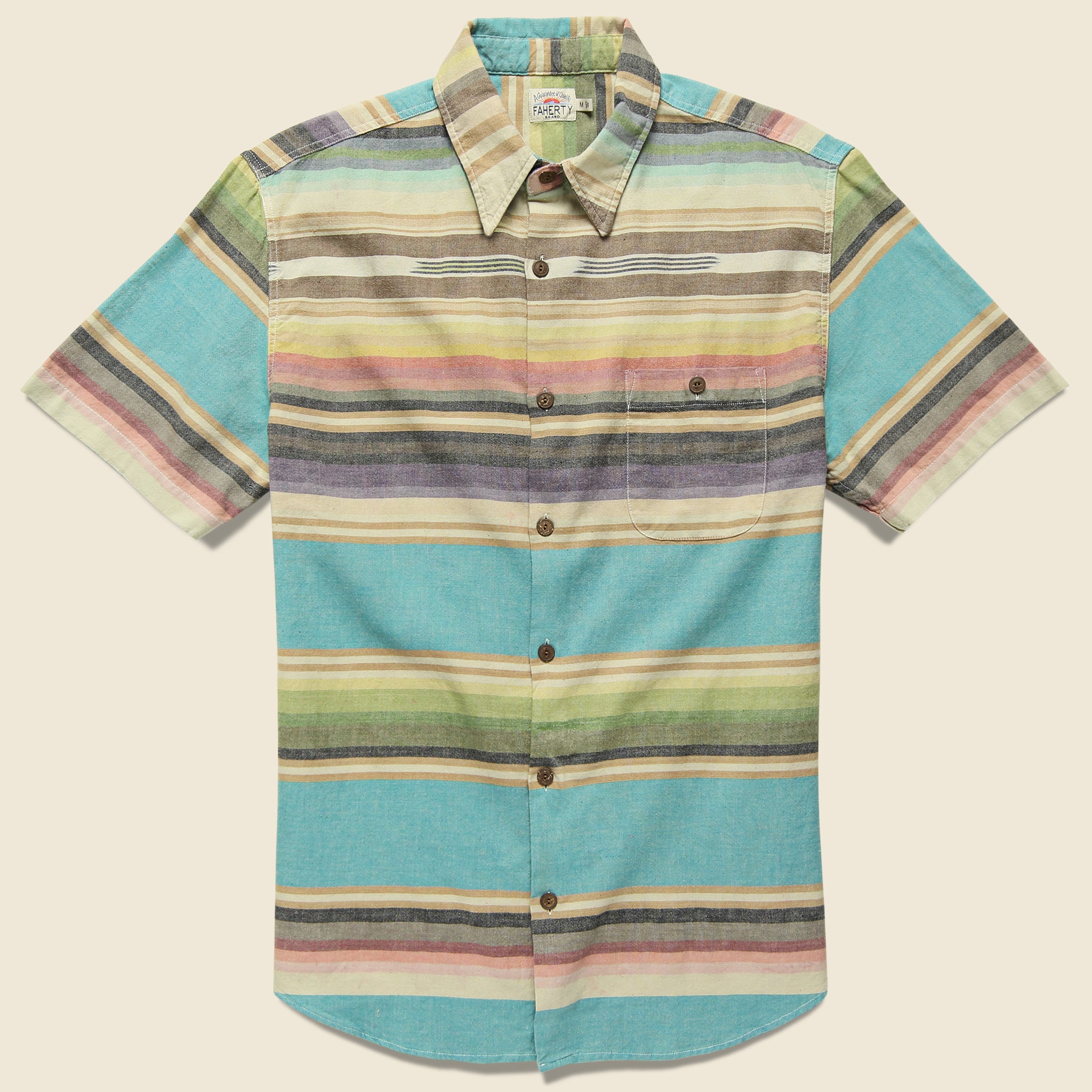 Coast Shirt - Sunset Mesa - Faherty - STAG Provisions - Tops - S/S Woven - Stripe
