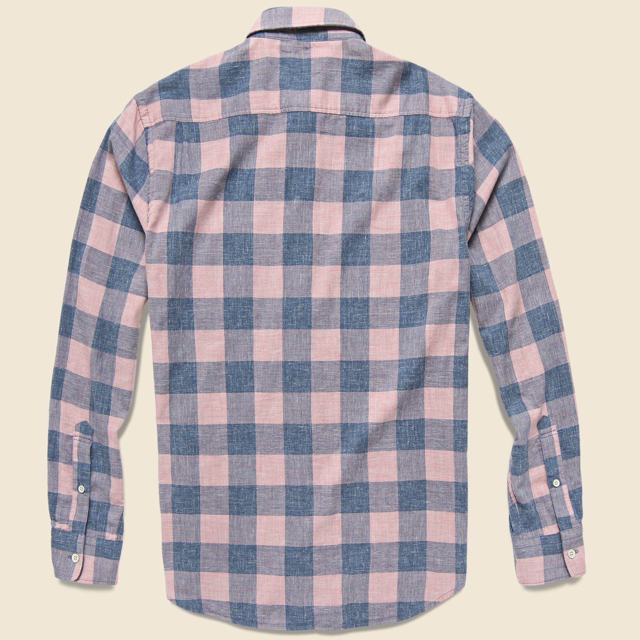 Faherty - L/S Doublecloth Seaview Shirt, SS19 - Faherty - STAG Provisions - Tops - L/S Woven - Plaid