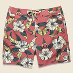 Classic 7" Boardshort - Red Retro - Faherty - STAG Provisions - Shorts - Swim