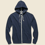 Spring Lake Hoodie - Navy - Faherty - STAG Provisions - Tops - Fleece / Sweatshirt