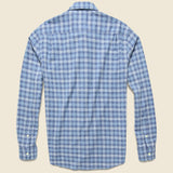 Pacific Shirt - Melange Blue Multi - Faherty - STAG Provisions - Tops - L/S Woven - Plaid
