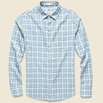Ventura Shirt - Teal/White/Coral - Faherty - STAG Provisions - Tops - L/S Woven - Plaid