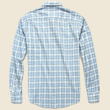 Ventura Shirt - Teal/White/Coral - Faherty - STAG Provisions - Tops - L/S Woven - Plaid