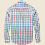 Ventura Shirt - Washed Cream Blue - Faherty - STAG Provisions - Tops - L/S Woven - Plaid