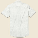 Knit Pacific Shirt - White Flame - Faherty - STAG Provisions - Tops - S/S Woven - Other Pattern