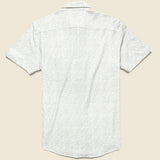 Knit Pacific Shirt - White Flame - Faherty - STAG Provisions - Tops - S/S Woven - Other Pattern