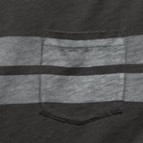 Twin Stripe Pocket Tee - Washed Black - Faherty - STAG Provisions - Tops - S/S Tee