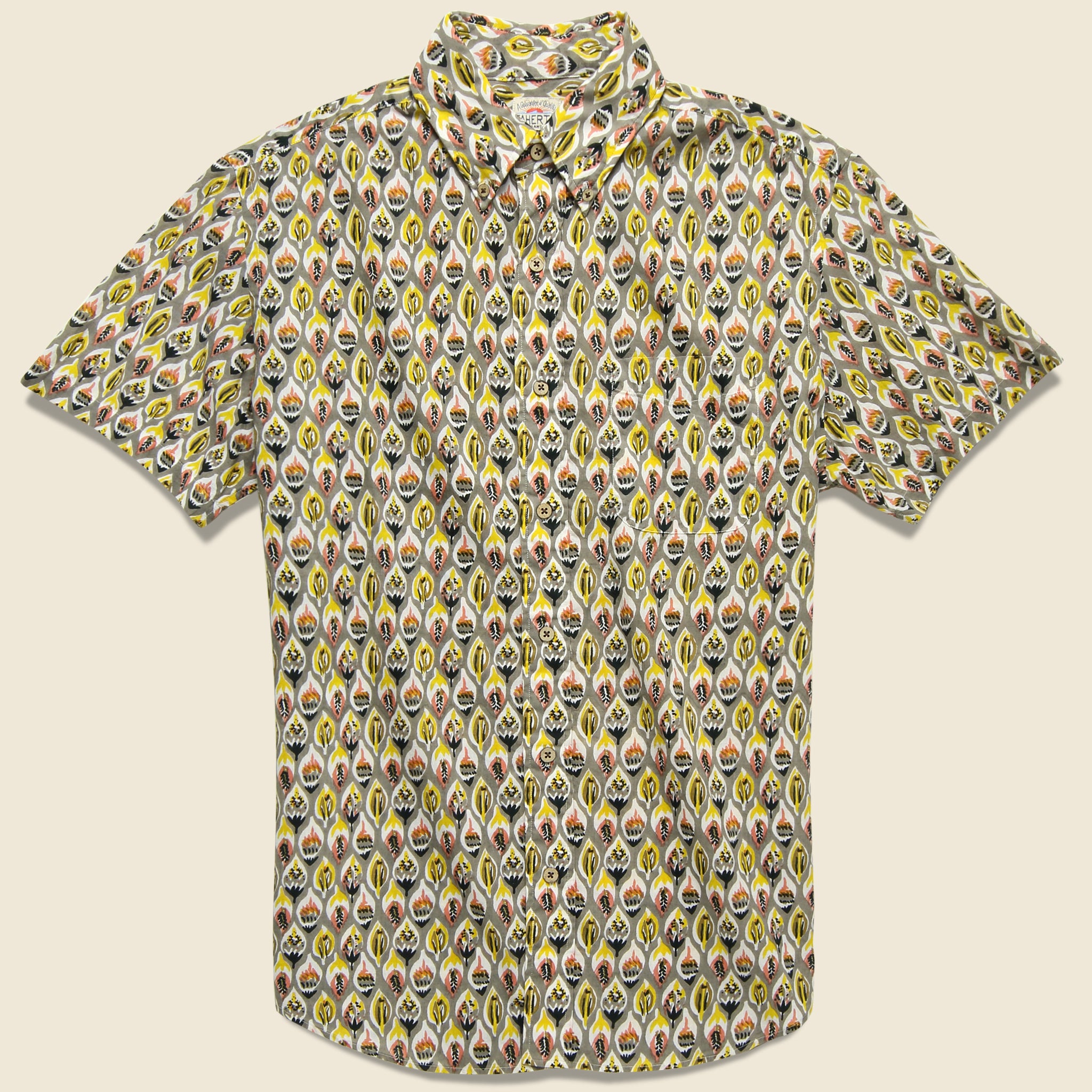 Pacific Shirt - Blue/Green - Faherty - STAG Provisions - Tops - S/S Woven - Other Pattern