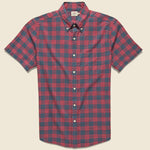 Pacific Shirt - Rose Buffalo Check - Faherty - STAG Provisions - Tops - S/S Woven - Plaid