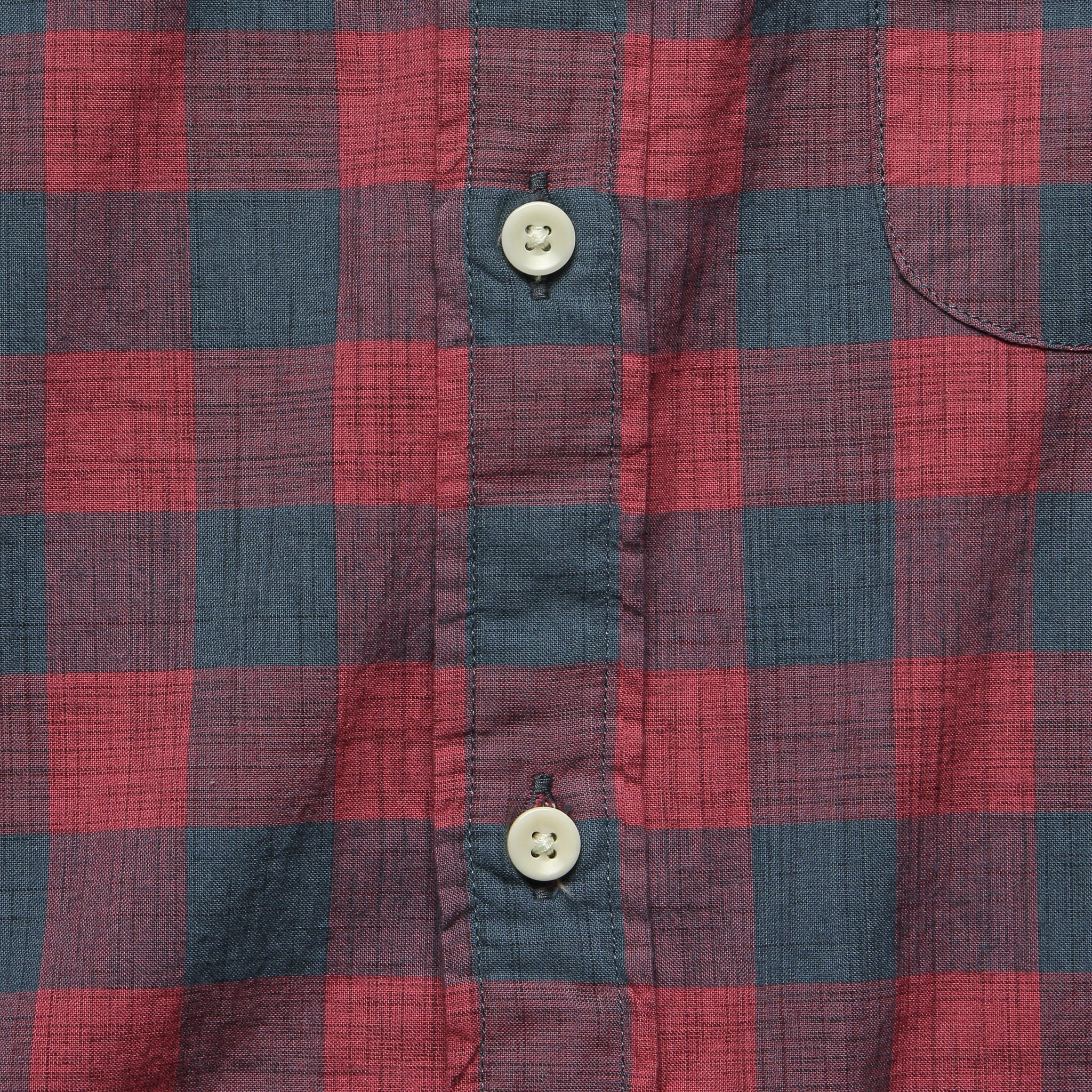 Pacific Shirt - Rose Buffalo Check - Faherty - STAG Provisions - Tops - S/S Woven - Plaid