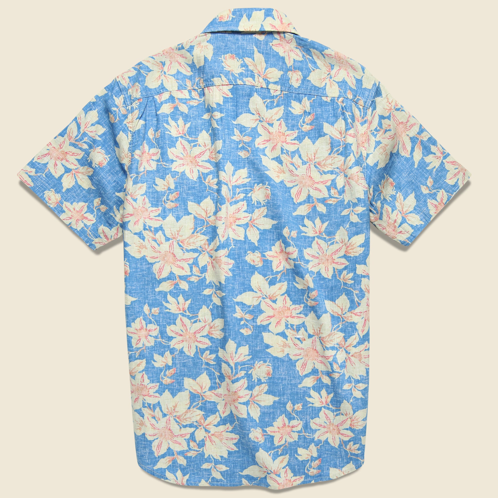 Faherty - S/S Reversible Print Coast Shirt, SS19 - Faherty - STAG Provisions - Tops - S/S Woven - Floral