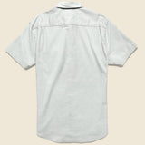 Stretch Oxford Shirt - Grey - Faherty - STAG Provisions - Tops - S/S Woven - Solid