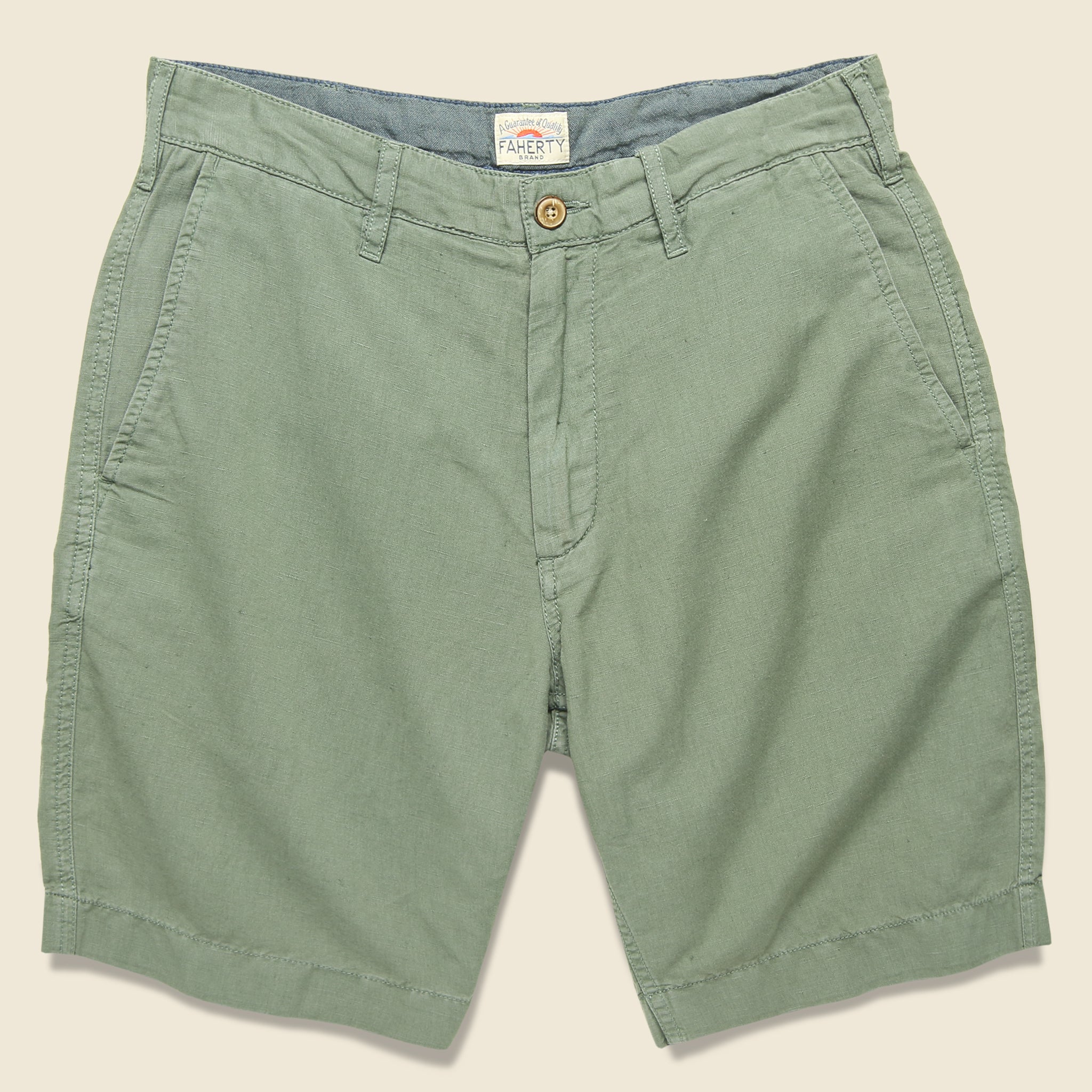Malibu Short - Summer Olive - Faherty - STAG Provisions - Shorts - Solid