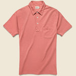 Garment Dyed Polo - New Red - Faherty - STAG Provisions - Tops - S/S Knit