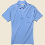 Garment Dyed Polo - Azure - Faherty - STAG Provisions - Tops - S/S Knit