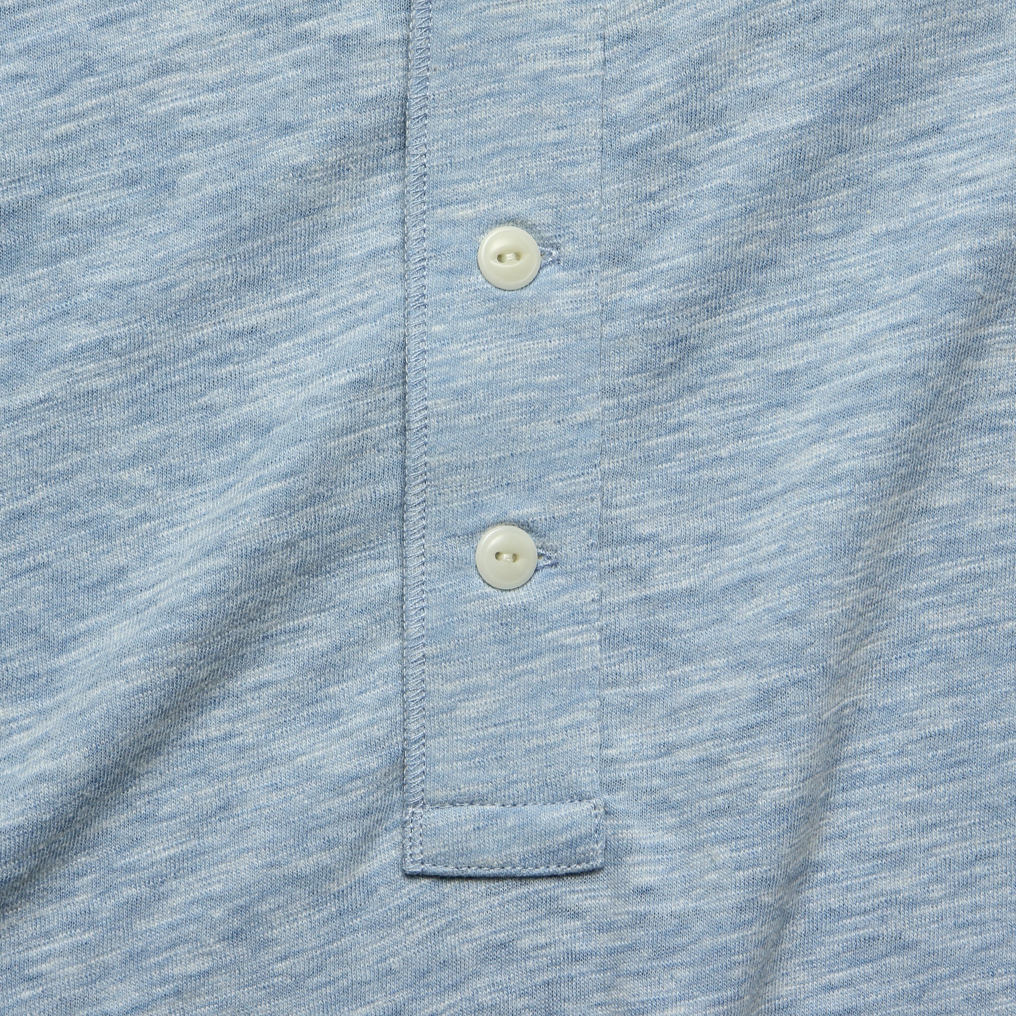 Heather Henley - Faded Denim - Faherty - STAG Provisions - Tops - S/S Knit