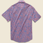 Reverse Print Coast Shirt - Pink Poppy - Faherty - STAG Provisions - Tops - S/S Woven - Floral