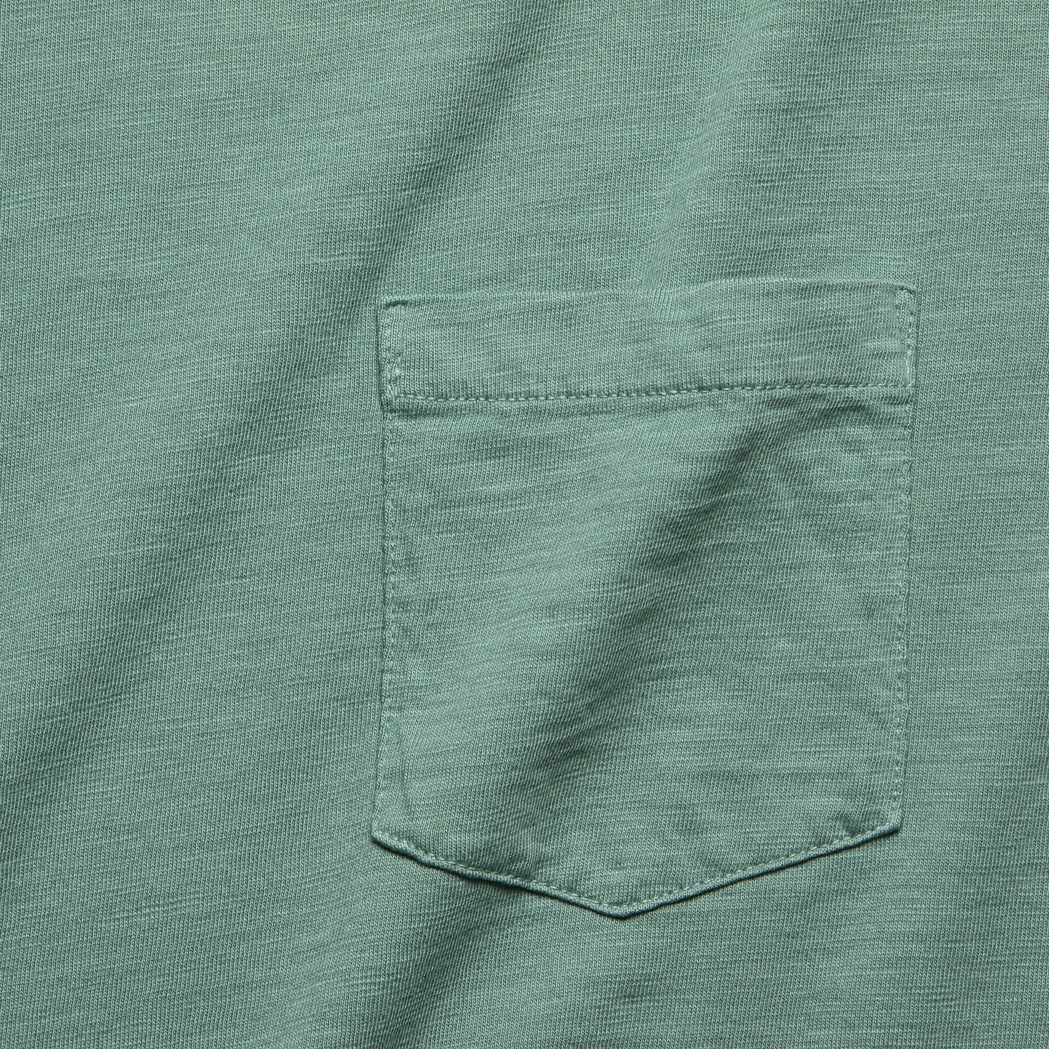 Garment Dyed Pocket Tee - Jade - Faherty - STAG Provisions - Tops - S/S Tee