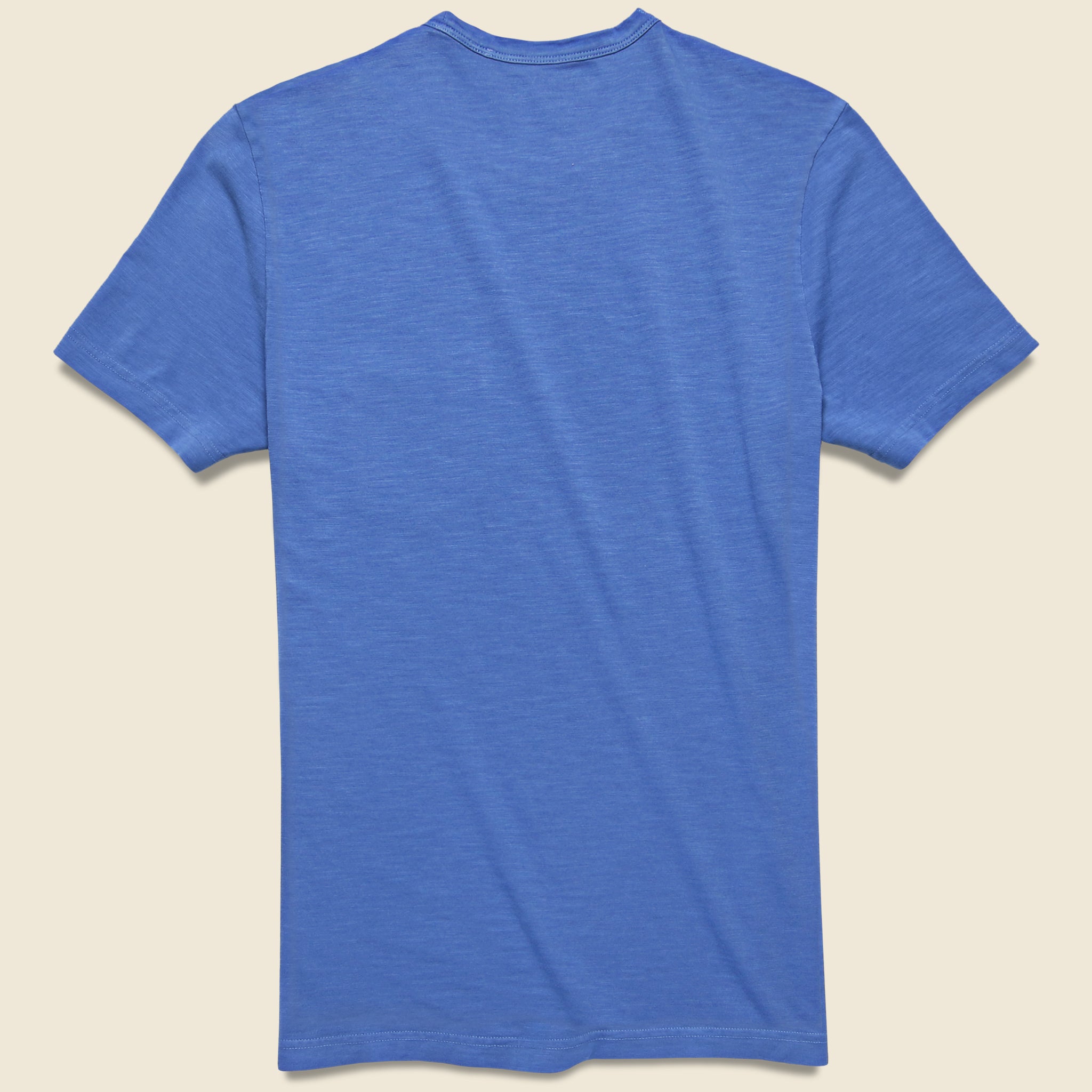 Garment Dyed Pocket Tee - Cobalt - Faherty - STAG Provisions - Tops - S/S Tee