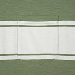Surf Stripe Pocket Tee - Olive - Faherty - STAG Provisions - Tops - S/S Tee