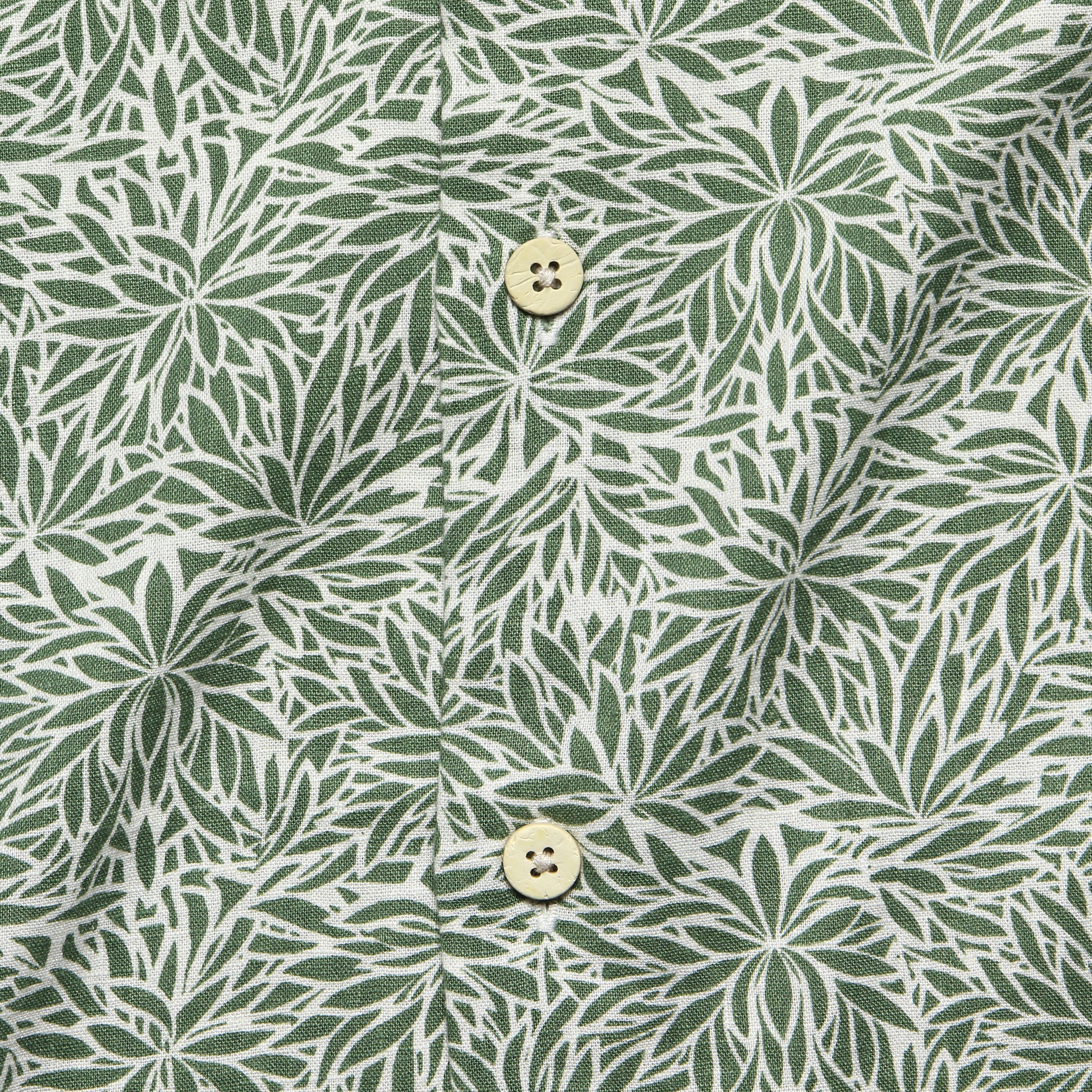Coast Shirt - Olive Frond - Faherty - STAG Provisions - Tops - S/S Woven - Other Pattern