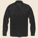 18 Year Wash Knit Dobby Workshirt - Black Indigo - Faherty - STAG Provisions - Tops - L/S Knit