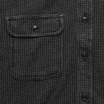 18 Year Wash Knit Dobby Workshirt - Black Indigo - Faherty - STAG Provisions - Tops - L/S Knit