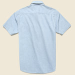Everyday Button-Down Shirt - Fisheye Dobby - Faherty - STAG Provisions - Tops - S/S Woven - Other Pattern