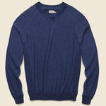 Coastline Crewneck - Iris Blue - Faherty - STAG Provisions - Tops - Sweater