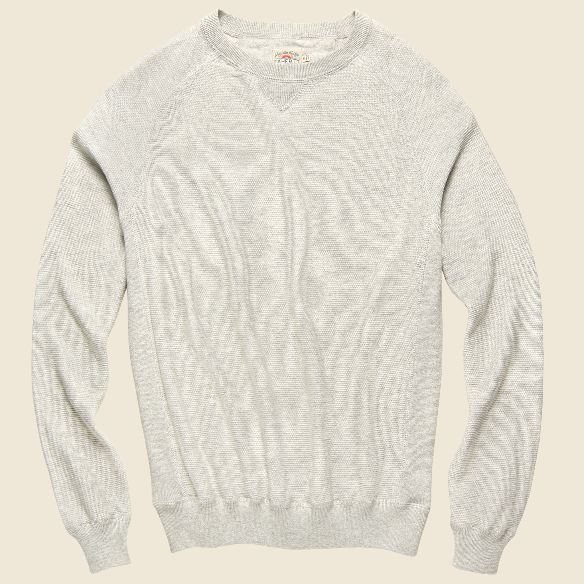 Coastline Crewneck - Heather Grey - Faherty - STAG Provisions - Tops - Sweater
