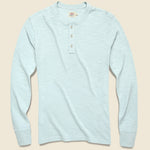 Slub Cotton Henley - Glacier Blue - Faherty - STAG Provisions - Tops - L/S Knit