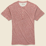 Heather Henley - Venice Red - Faherty - STAG Provisions - Tops - S/S Knit
