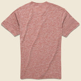 Heather Henley - Venice Red - Faherty - STAG Provisions - Tops - S/S Knit