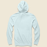 Slub Cotton Hoodie - Glacier Blue - Faherty - STAG Provisions - Tops - L/S Knit