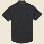 Stretch Oxford Shirt - Black - Faherty - STAG Provisions - Tops - S/S Woven - Solid