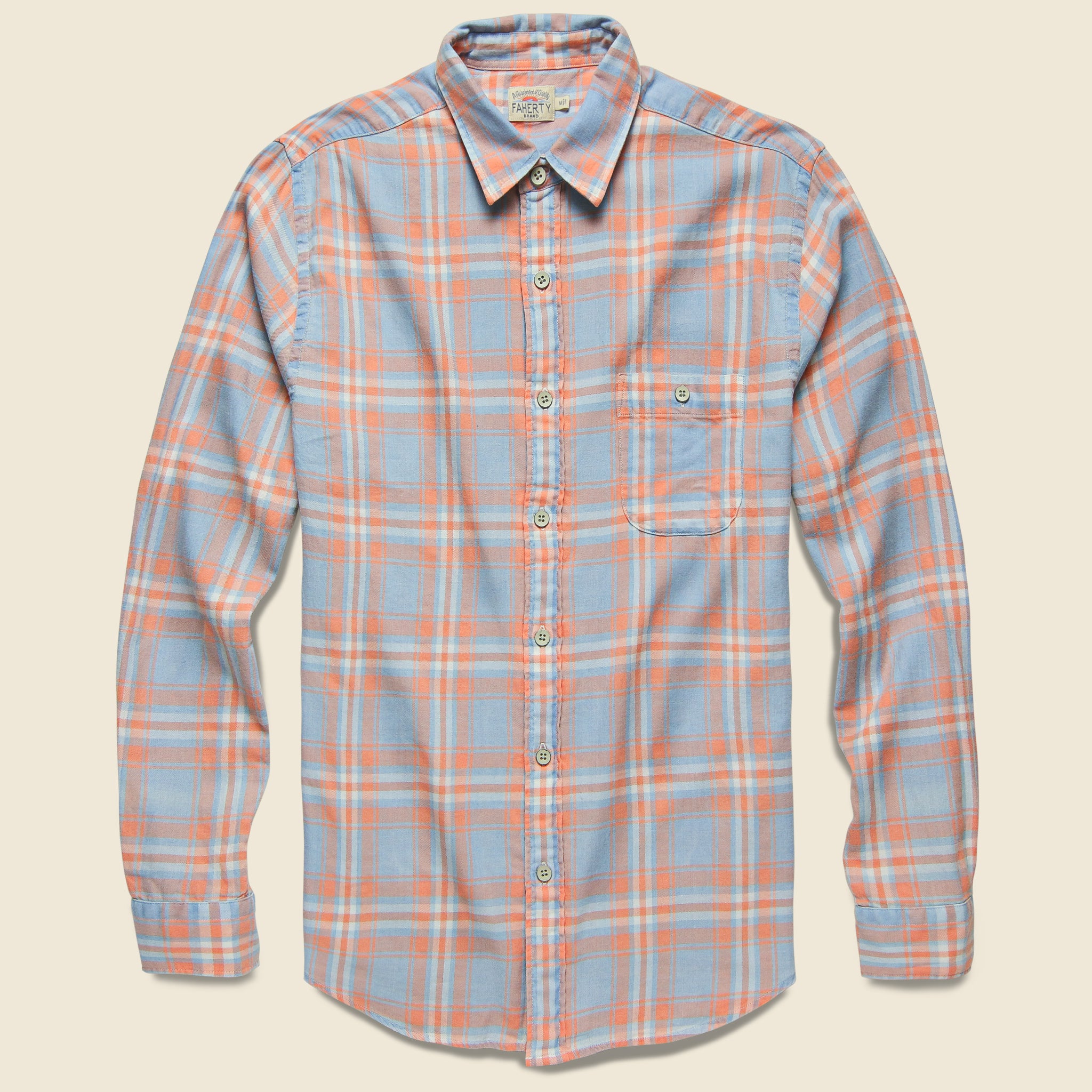 Everyday Shirt - Sun Coast Plaid - Faherty - STAG Provisions - Tops - L/S Woven - Plaid