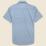 Knit Coast Shirt - Striped Diamond Print - Faherty - STAG Provisions - Tops - S/S Knit