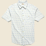 Playa Shirt - Ivory Endless Peaks - Faherty - STAG Provisions - Tops - S/S Woven - Other Pattern
