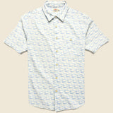 Playa Shirt - Ivory Endless Peaks - Faherty - STAG Provisions - Tops - S/S Woven - Other Pattern