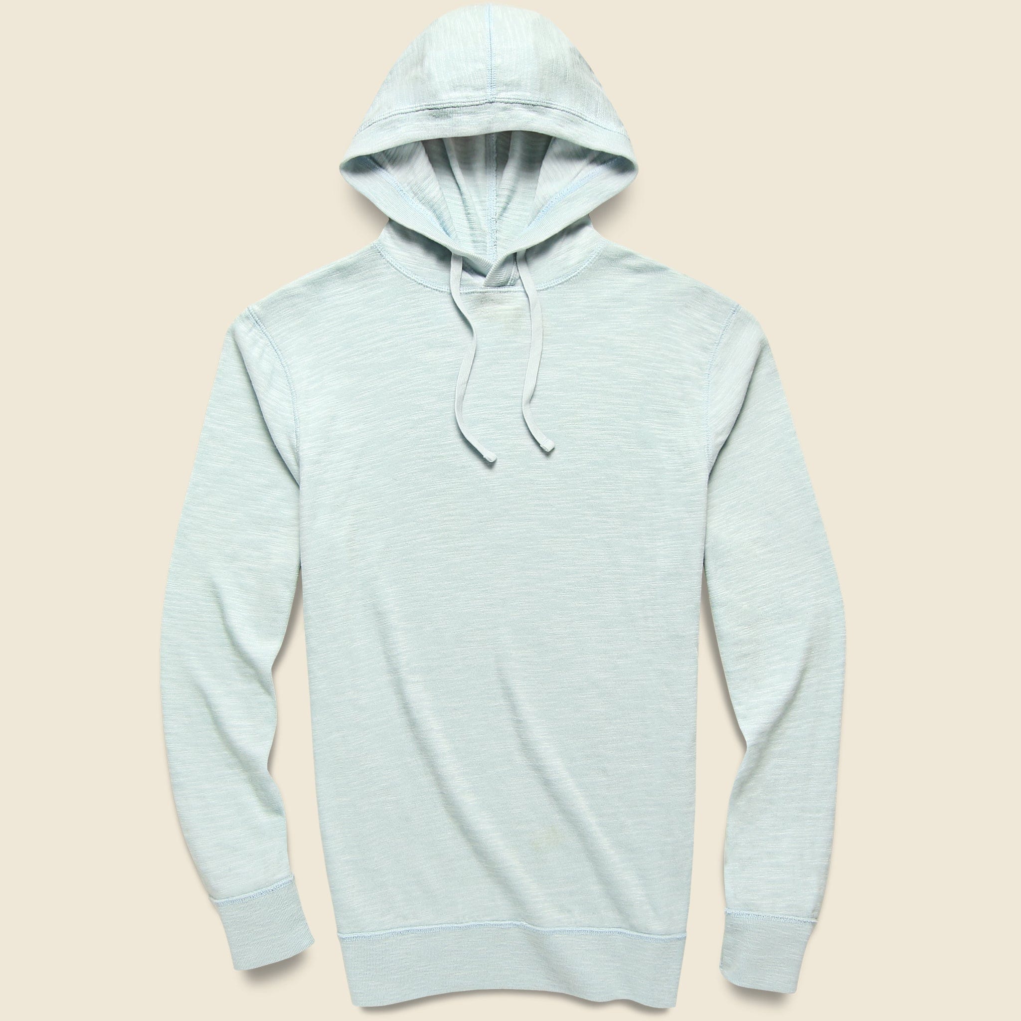 Slub Cotton Hoodie - Sky - Faherty - STAG Provisions - Tops - Fleece / Sweatshirt