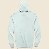 Slub Cotton Hoodie - Sky - Faherty - STAG Provisions - Tops - Fleece / Sweatshirt