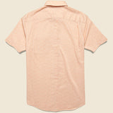 Playa Shirt - Faded Clay Leaf Print - Faherty - STAG Provisions - Tops - S/S Woven - Floral
