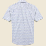 Playa Shirt - Blue Frond Print - Faherty - STAG Provisions - Tops - S/S Woven - Other Pattern